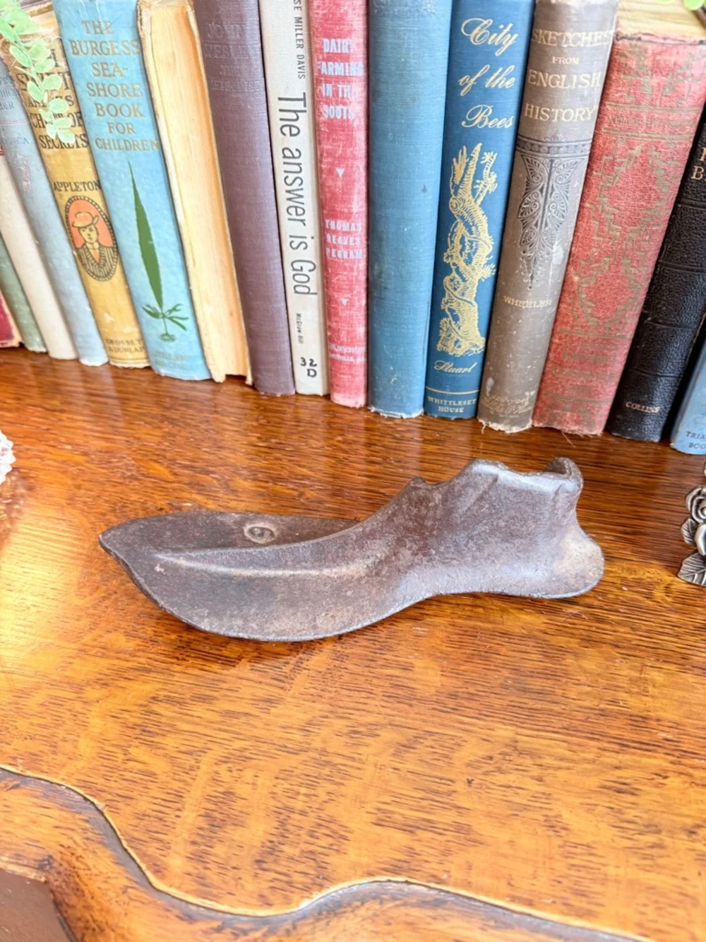 Antique Cast Iron Shoe Last Size 6 - Picture 11 of 12